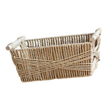 Maxbell Household Storage Basket Decorative Shelf Basket for Perfume Pastries Snacks L