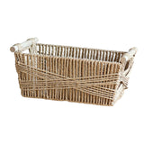 Maxbell Household Storage Basket Decorative Shelf Basket for Perfume Pastries Snacks L