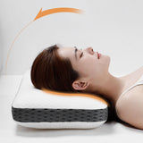 Maxbell Bed Pillow Soft Ergonomic Cervical Pillows for Neck for Home Sleepers Office black