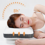 Maxbell Bed Pillow Soft Ergonomic Cervical Pillows for Neck for Home Sleepers Office black