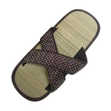 Maxbell Woven Slippers Breathable Non Slip Comfort Open Toe for Daily Household Home M