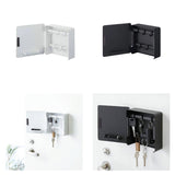 Maxbell Key Lock Box Wall Mount Modern Key Management for Living Room Hotel Corridor White