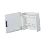 Maxbell Key Lock Box Wall Mount Modern Key Management for Living Room Hotel Corridor White