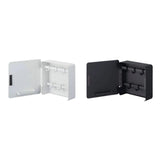 Maxbell Key Lock Box Wall Mount Modern Key Management for Living Room Hotel Corridor White