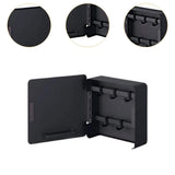 Maxbell Key Lock Box Wall Mount Modern Key Management for Living Room Hotel Corridor Black