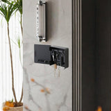 Maxbell Key Lock Box Wall Mount Modern Key Management for Living Room Hotel Corridor Black