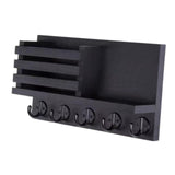 Maxbell Wooden Mail Organizer Hanger Rack Kitchen Porch Wall Mounted Key Holder Hook