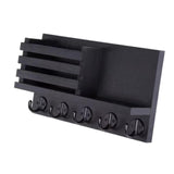 Maxbell Wooden Mail Organizer Hanger Rack Kitchen Porch Wall Mounted Key Holder Hook