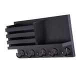 Maxbell Wooden Mail Organizer Hanger Rack Kitchen Porch Wall Mounted Key Holder Hook
