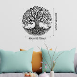 Maxbell Hanging Decoration Fence Kitchen Yard Background Tree of Life Wall Art Decor