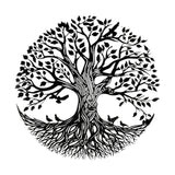 Maxbell Hanging Decoration Fence Kitchen Yard Background Tree of Life Wall Art Decor