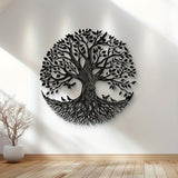 Maxbell Hanging Decoration Fence Kitchen Yard Background Tree of Life Wall Art Decor
