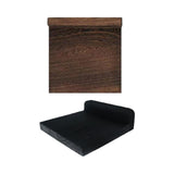 Maxbell 4 Pieces Wooden Wall Shelf Home Decoration for Balcony Farmhouse Dining Room Brown