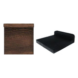 Maxbell 4 Pieces Wooden Wall Shelf Home Decoration for Balcony Farmhouse Dining Room Brown
