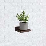 Maxbell 4 Pieces Wooden Wall Shelf Home Decoration for Balcony Farmhouse Dining Room Brown