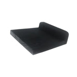 Maxbell 4 Pieces Wooden Wall Shelf Home Decoration for Balcony Farmhouse Dining Room Black