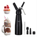 Maxbell Whipped Cream Dispenser with Cleaning Brush Baking Gifts 500ml Cream Whipper