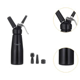 Maxbell Whipped Cream Dispenser with Cleaning Brush Baking Gifts 500ml Cream Whipper
