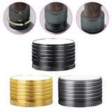 Maxbell 4Pcs Adjustable Furniture Risers Non Slip Table Metal for Cabinet Couch Sofa Black