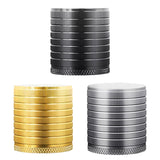 Maxbell 4Pcs Furniture Risers Sturdy Multipurpose Support for Tea Table Desk Cabinet Black