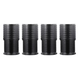 Maxbell 4Pcs Furniture Risers Sturdy Multipurpose Support for Tea Table Desk Cabinet Black