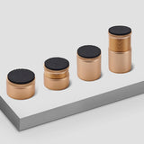 Maxbell 4Pcs Furniture Risers Sturdy Multipurpose Support for Tea Table Desk Cabinet Black