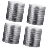 Maxbell 4Pcs Furniture Risers Sturdy Multipurpose Support for Tea Table Desk Cabinet Gray