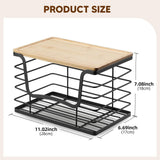 Maxbell Garbage Bag Roll Holder Versatile Stackable Storage Rack for Kitchen Counter