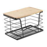 Maxbell Garbage Bag Roll Holder Versatile Stackable Storage Rack for Kitchen Counter