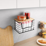 Maxbell Garbage Bag Roll Holder Versatile Stackable Storage Rack for Kitchen Counter