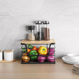 Maxbell Garbage Bag Roll Holder Versatile Stackable Storage Rack for Kitchen Counter