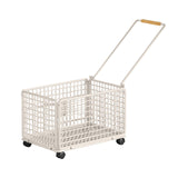 Maxbell Rolling Laundry Basket Cart Large Heavy Duty Laundry Hamper for Home Bedroom Medium White