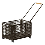 Maxbell Rolling Laundry Basket Cart Large Heavy Duty Laundry Hamper for Home Bedroom Large Black