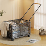 Maxbell Rolling Laundry Basket Cart Large Heavy Duty Laundry Hamper for Home Bedroom Large Black