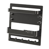 Maxbell Key Holder Wall Mount Shelf Multipurpose Key Hook for Office Entryway Garage Black