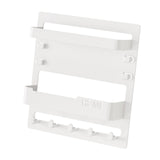 Maxbell Key Holder Wall Mount Shelf Multipurpose Key Hook for Office Entryway Garage White