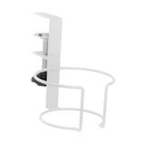 Maxbell Desk Cup Holder Apartment Easy to Install No Drill Clamp on Table Cup Holder White