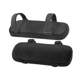 Maxbell 2Pcs Armrest Cushion Washable Arm Rest Cover for Gaming Chairs Office Chairs