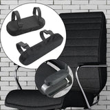 Maxbell 2Pcs Armrest Cushion Washable Arm Rest Cover for Gaming Chairs Office Chairs
