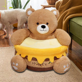 Maxbell Kids Couch Bear Cushion Sofa Living Room Home Furniture Children Comfy Chair
