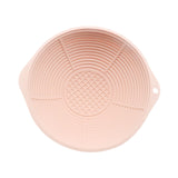 Maxbell Wash Basin Face Plunge Lightweight Washing Basin for Laundry Camping Kitchen Pink