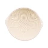 Maxbell Wash Basin Face Plunge Lightweight Washing Basin for Laundry Camping Kitchen Beige