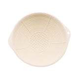 Maxbell Wash Basin Face Plunge Lightweight Washing Basin for Laundry Camping Kitchen Beige