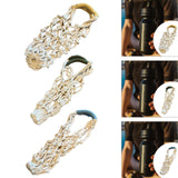 Maxbell Handwoven Drink Carrier Coffee Beverage Woven Rope Cup Holder White Yellow