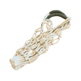 Maxbell Handwoven Drink Carrier Coffee Beverage Woven Rope Cup Holder White Green