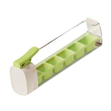 Maxbell Ice Cube Tray Leakproof Reusable Freezer Ice Tray for Cocktail Wine Iced Tea Green