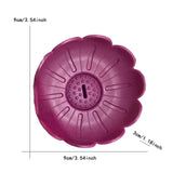 Maxbell Popsicle Holder Decor Decorative Silicone Drip Catcher for Boys Party Summer Purple