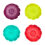 Maxbell Popsicle Holder Decor Decorative Silicone Drip Catcher for Boys Party Summer Purple