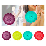 Maxbell Popsicle Holder Decor Decorative Silicone Drip Catcher for Boys Party Summer Purple
