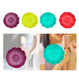 Maxbell Popsicle Holder Decor Decorative Silicone Drip Catcher for Boys Party Summer Purple